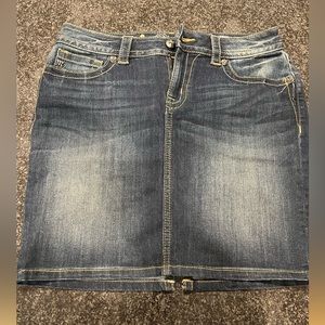 Miss Me jean skirt